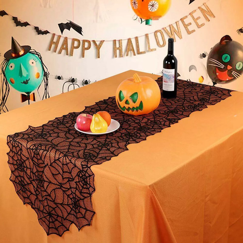 Nappe en dentelle Halloween