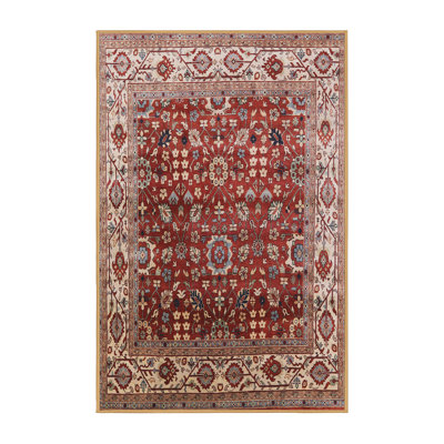 Tapis de style oriental rouge