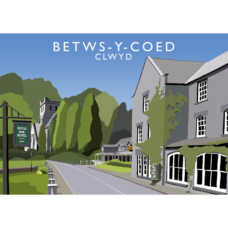Betws-Y-Coed 2 by Richard O'Neil - Print, No Frame, 40 cm H x 50 cm W x 1 cm D