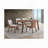 Walnut Finish Dining Table