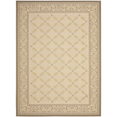 Tapis intérieur / extérieur beige Arneshia