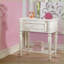 Table de chevet 1 tiroir avec tablette Ivory