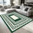Green Greek Key carpet-easy to clean, machine-washable, soft and comfortable; suitable for door mats, kitchens, living rooms, bedrooms, corridors, and laundry areas. Easy to clean, durable carpet for home decoration.-1833228946