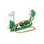 Meadow Walk Raspberries Place Card Holder Set/4 - Multi
