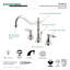 Robinet de salle de bain espacé Kingston-29272093