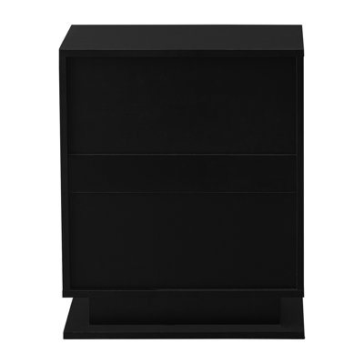 Ashaiya 50cm W Manufactured Wood Bedside Table