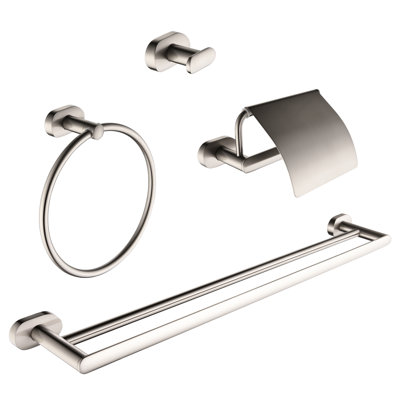 Ensemble de quincaillerie de salle de bain 4 pièces Aria