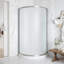 Ensemble de douche rond OVE Decors Breeze avec base givrée-138093233-232997564