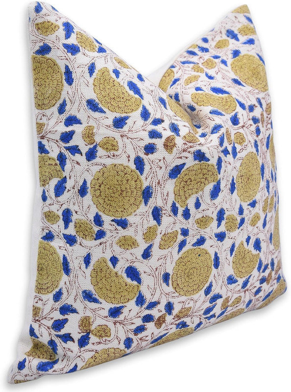 Linen Lumbar Indoor/Outdoor Pillow Cover, 14" x 20"