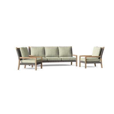 Hudson Outdoor 3 - Piece Conversation Set