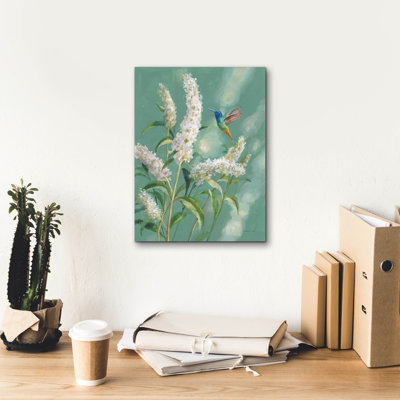 «Hummingbird Spring 2» par Danhui Nai, art mural sur toile