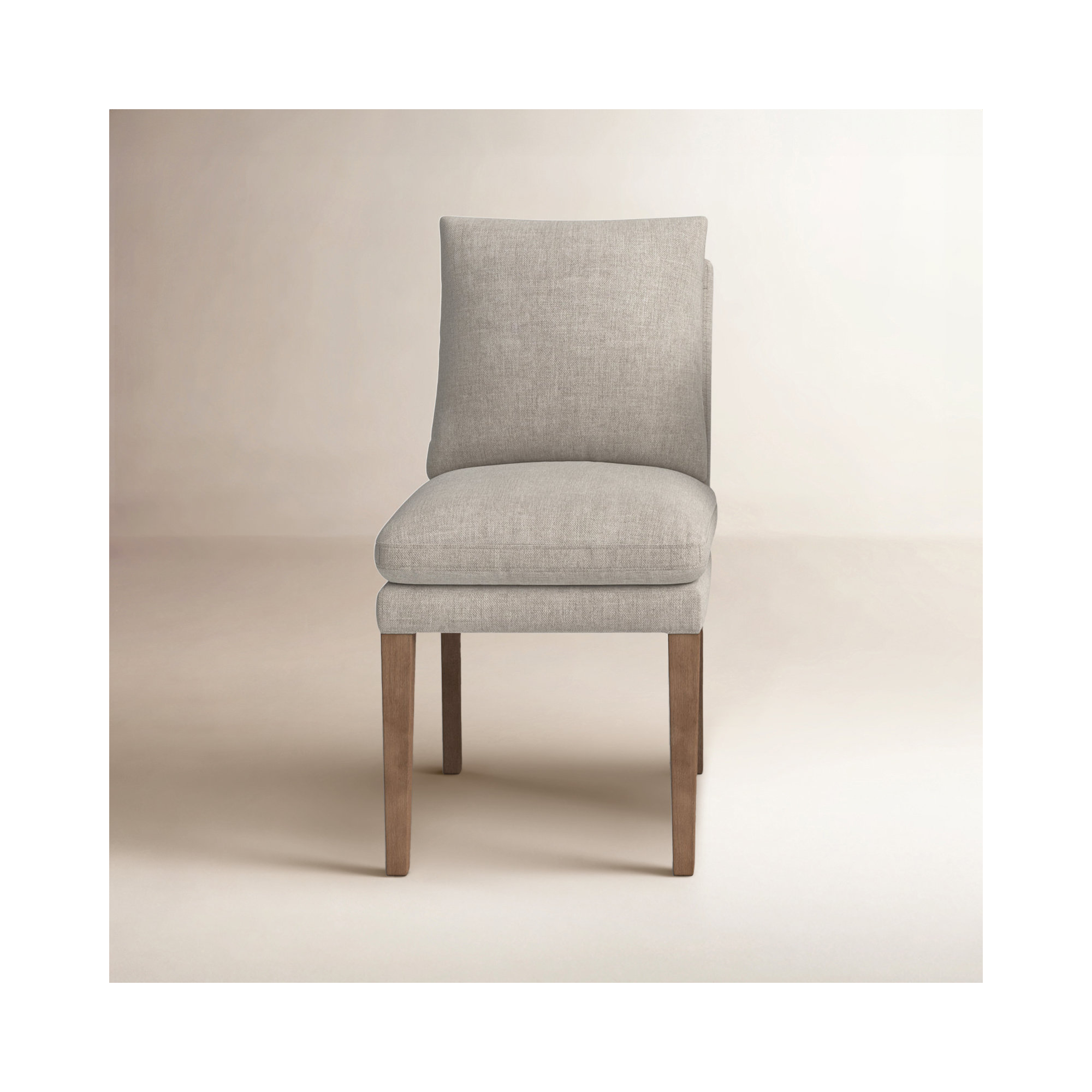 Brinley Sharla Upholstered Side Chair (Set of 2), Milo Mink Chenille