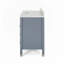 Meuble-lavabo de salle de bain 48,25 po sans lavabo Erikas