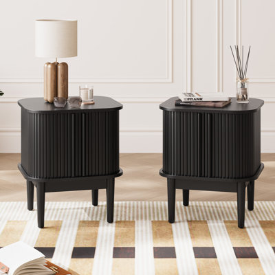 Table de chevet Tambour