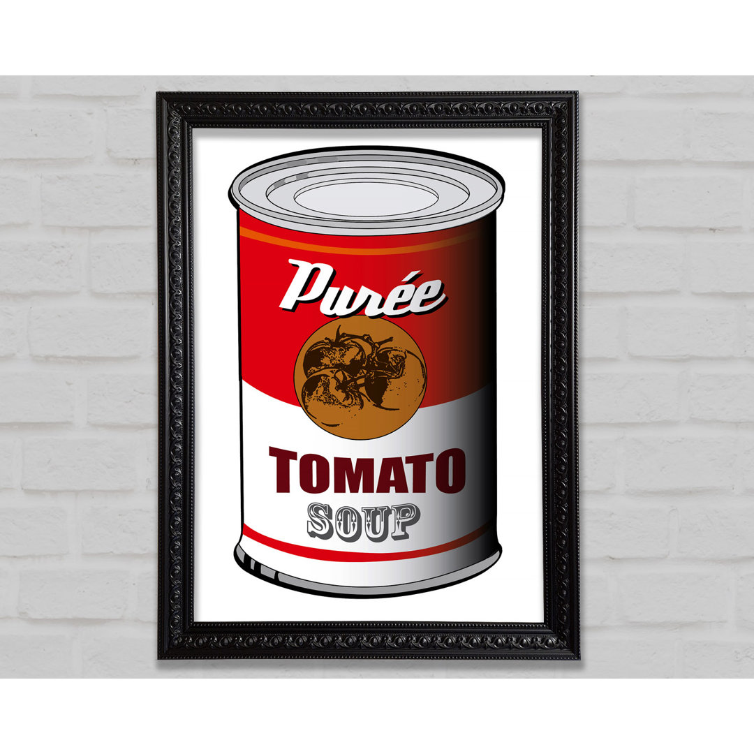 Pop Art Tomatensuppe - Druck