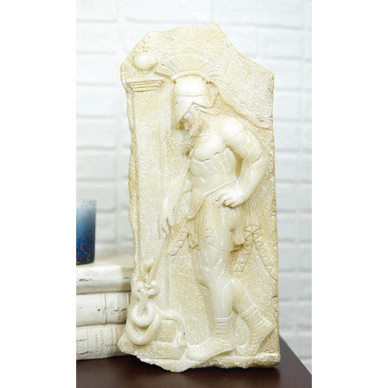 Figurine de collection en relief de la statue de la Trinité grecque grand sepulchral