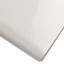 Antic Craquelle 6" x 3" Glossy Ceramic Bullnose Tile Trim in White-113114509