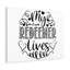 My Redeemer Lives 1 Piece Wrapped Canvas Wall Art-1737029862