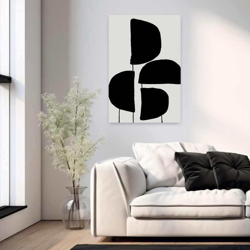 Art contemporain contemporain, H 36 po x l 24 po