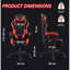 Fauteuil inclinable, ergonomique et inclinable en similicuir Inbox Zero Knoble-87497759-116469168
