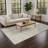 Machine Washable Indoor/Outdoor Hovey ACN2270 Stripes Rug-947082759
