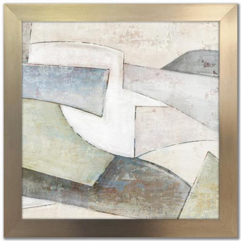 Verdant Currents I Framed Wall Art