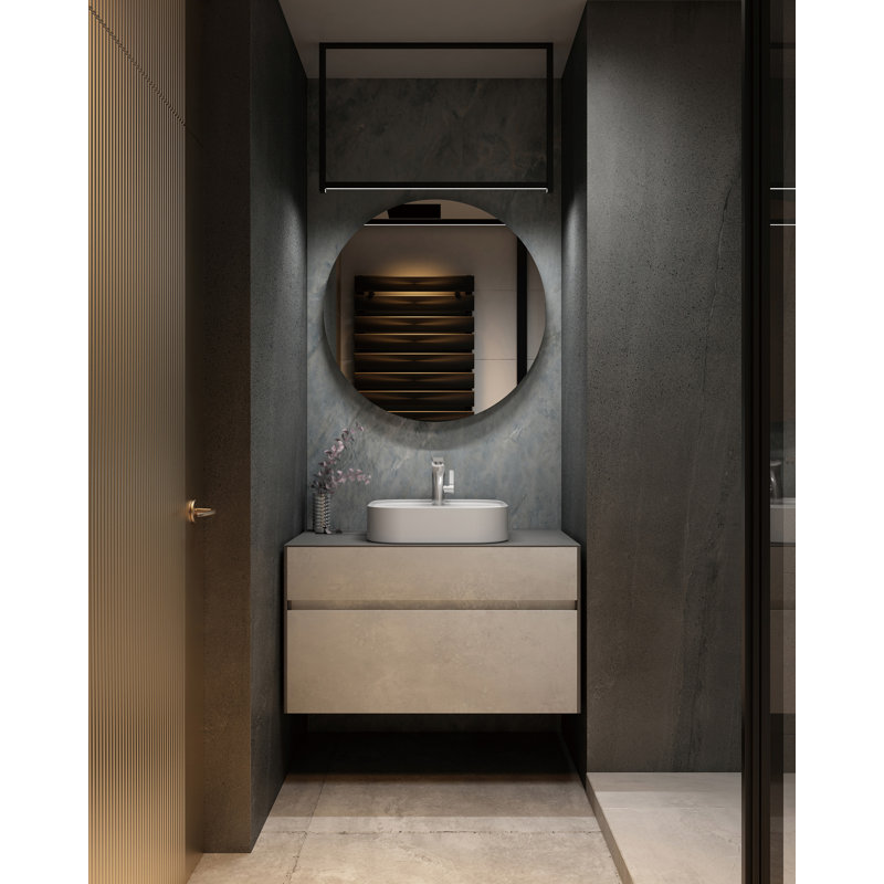  Ensemble de meuble-lavabo simple mural 36 po Angela