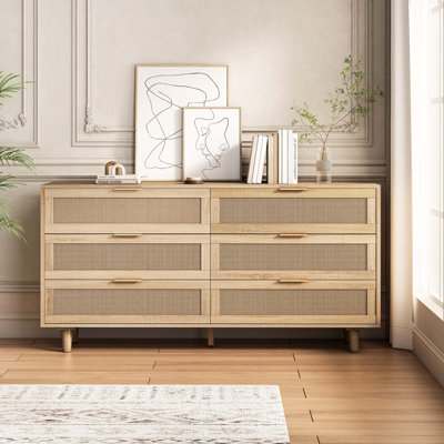Commode à 6 tiroirs Ayanna