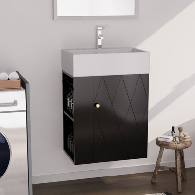 Meuble-lavabo simple