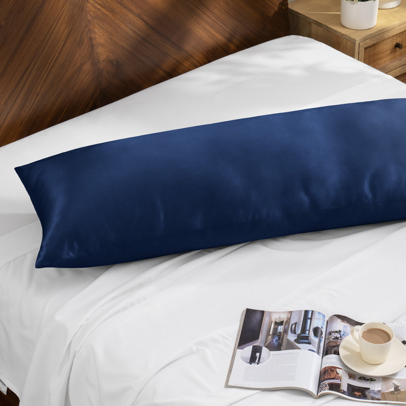 Rayon from Bamboo Body Pillowcase, Dark Blue