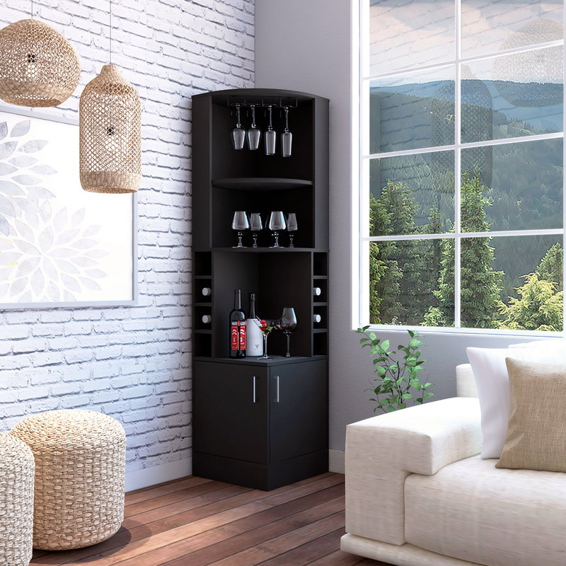 Bar, 8 casiers à vin, Beige