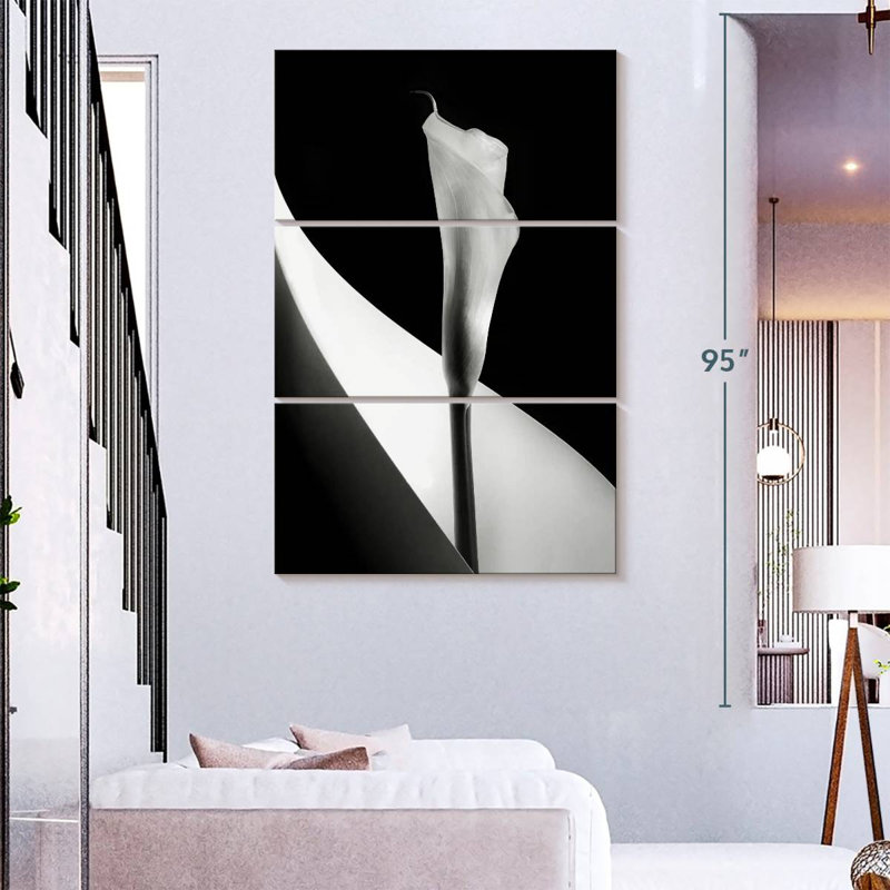 Harnek BW Calla Lily, H 32 po x l 20 po