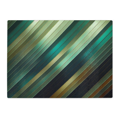 Precious Abstract Art  Glass Chopping Board