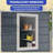Resin Vertical Storage Shed-100829964