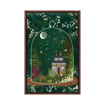Terrarium I by Joy Laforme - Painting on Canvas