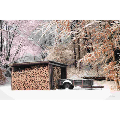 Remise de bois de chauffage