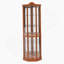 Vitrine d'angle vitrée avec vitrine d'angle-720384493