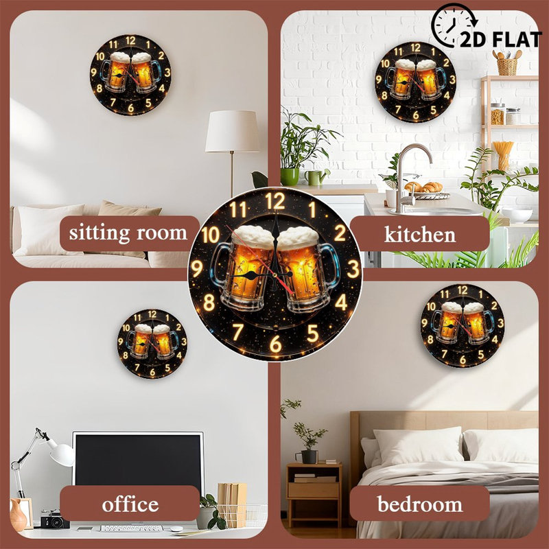 Horloge Beer Cheers