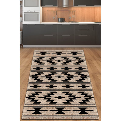 Durable Hall Carpet (4.9 x 6.6 ft), 100% Polyester, 0.4 in Pile Height | Antibacterial, Non-Slip Underside, Machine Washable at 86°F | Perfect for High Traffic Areas, Easy Care & Stylish Home Décor