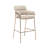 Marino Upholstered Counter Stool with Metal Frame-605208201-605346181