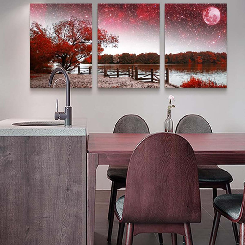 3 Piece Wrapped Canvas Print
