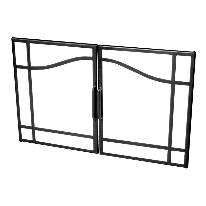 Dimplex 33" Glass Swing Doors for Built-In Electric Firebox, 33"