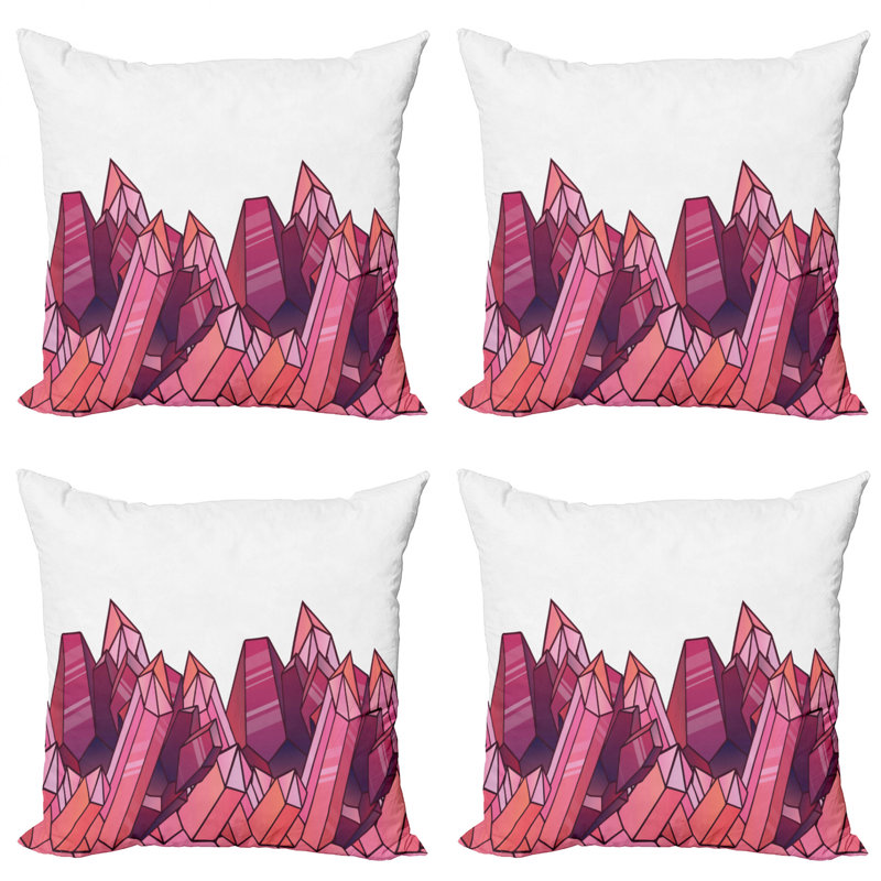 Multicolore, Ambesonne, 16 po x 16 po