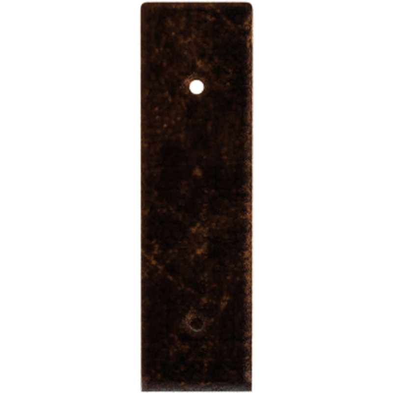 Support de tablette en acier, H 7 po x l 2 po x P 12 po, Bronze vieilli