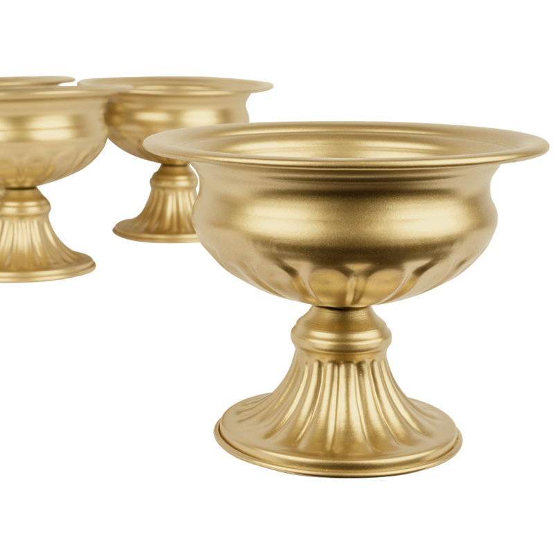 Ensemble de porte-votives de table en métal 10 pièces