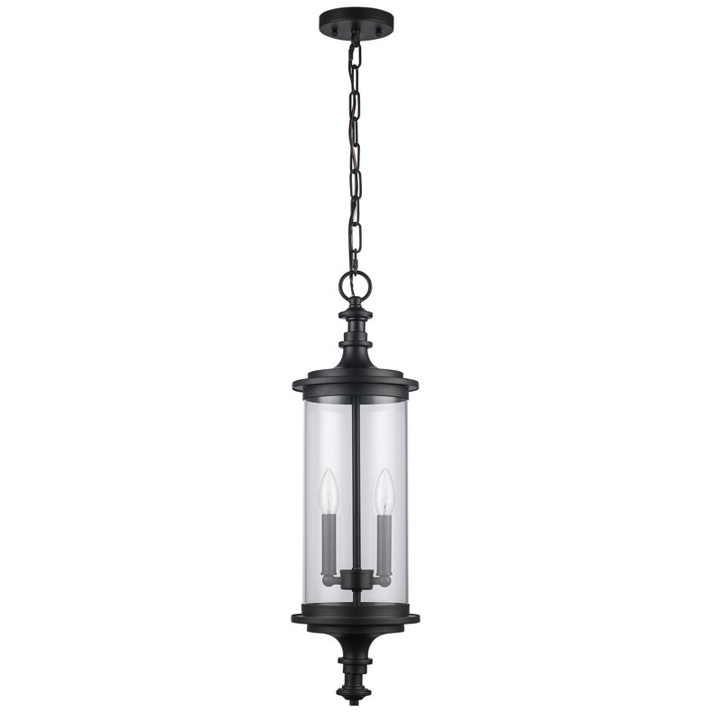 Luminaire suspendu d'extérieur 2 lumières Domela