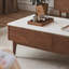 Table basse simple en bois massif-1745401040