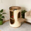 Table de bout multifonctionnelle en forme de sisal pour chat