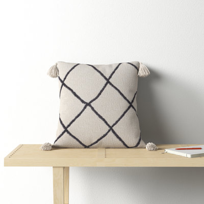 Saveria Tassels Throw Pillow