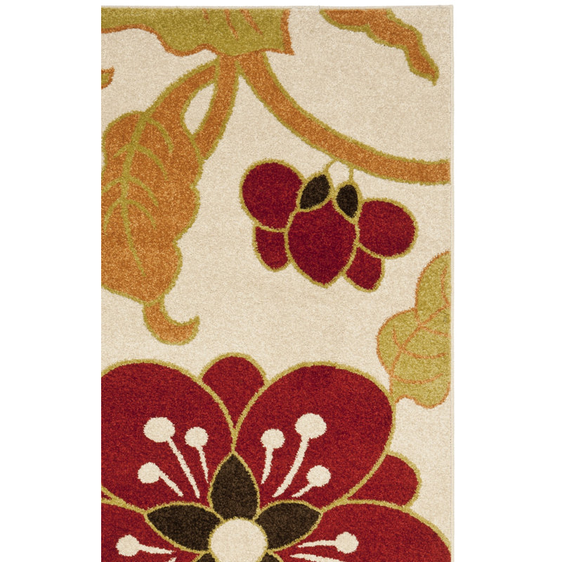 Hestia Performance Floral Rug, Rectangle 8' x 10'